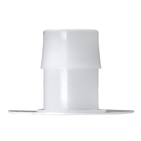 Cole Parmer Port Disk Hose Barb Fitting, Polypropylene, No Dimples, Cleanroom, 1/2in ID; 10PK PND8-PP-QC